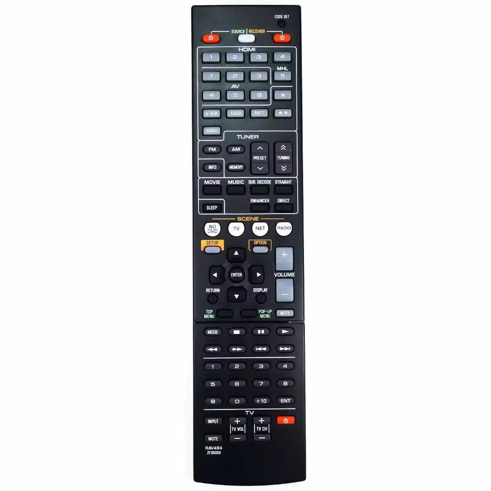 RAV494 Replacement Remote For Yamaha AV Receivers