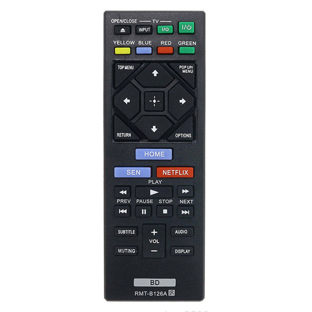 RMT-B126A Replacement Remote for Sony Blu-Ray BD Players