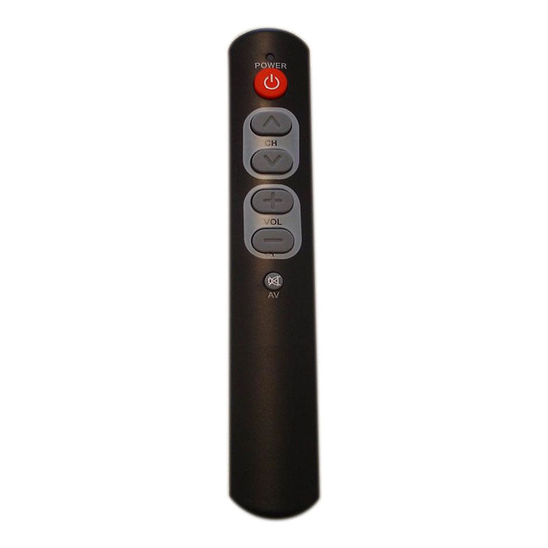 6 Button Learning Remote Universal Large Button 6-Key Learning Replacement Remote for TV, DVD P