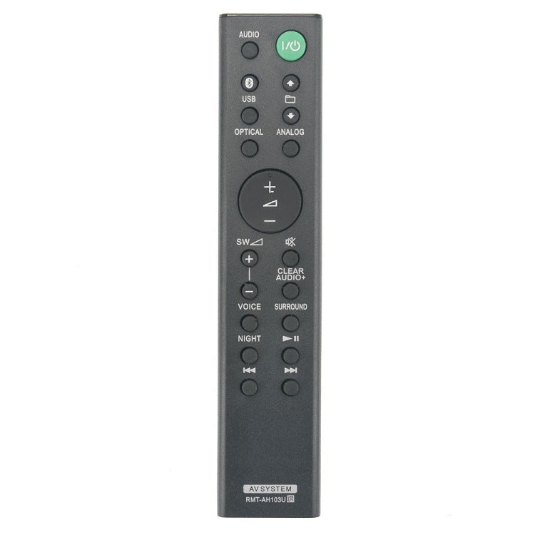 RMT-AH103U Replacement Remote For Sony Sound Bar AV Speaker System