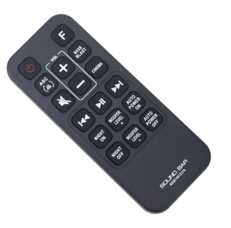 AKB74815371 Replacement Remote for LG Sound Bar Speaker Home Theaters