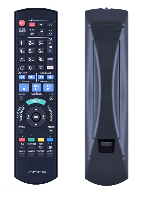 N2QAYB001043 Replacement Remote for Panasonic Home Theater Receivers