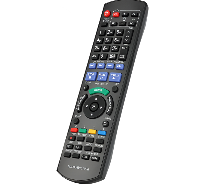 N2QAYB001076 Replacement Remote for Panasonic DVD Recorders