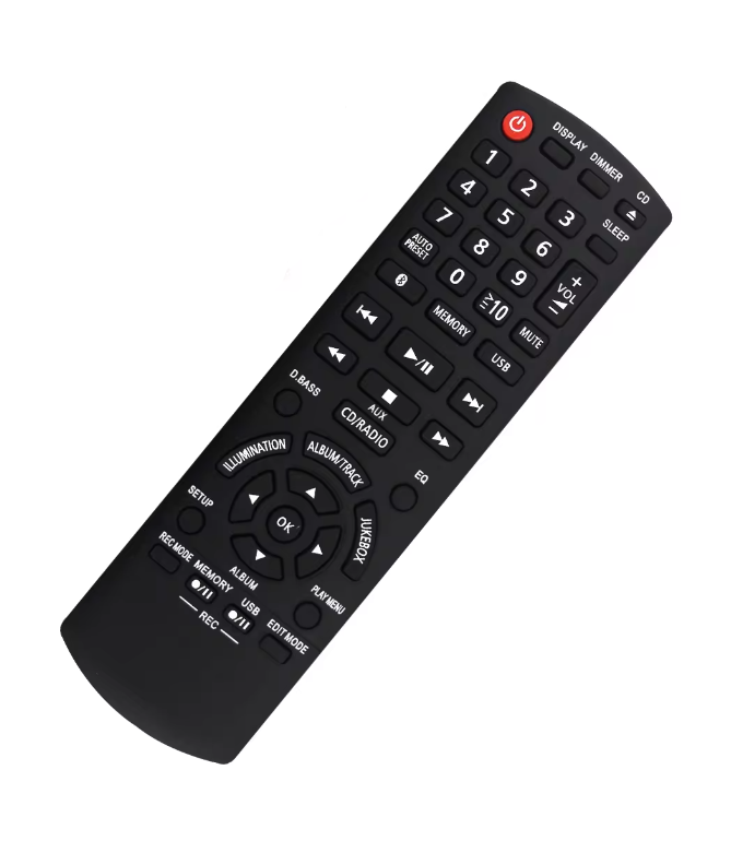 N2QAYB001094 Replacement Remote  for Panasonic CD Stereo Systems