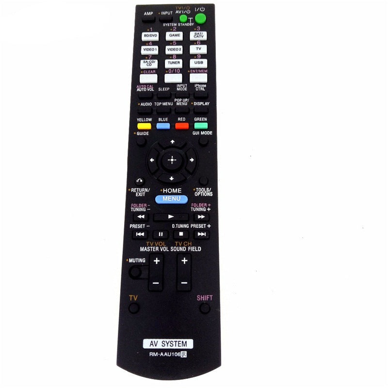 Control Remoto Sony Universal RMT-AA130U Para Receptor STR-DH550 Y STR-DH750 - Inalámbrico