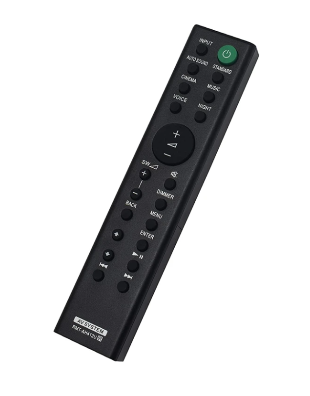 RMT-AH412U Replacement Remote for Sony 5.1ch Home Cinema Soundbars