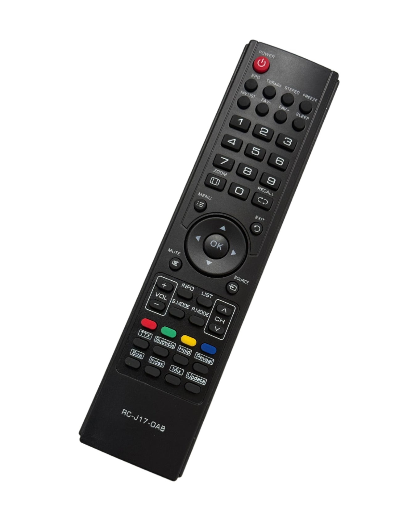RC-J17-OA RC-J17-OB RC-J17-OAB Replacement Remote for Sanyo Televisions