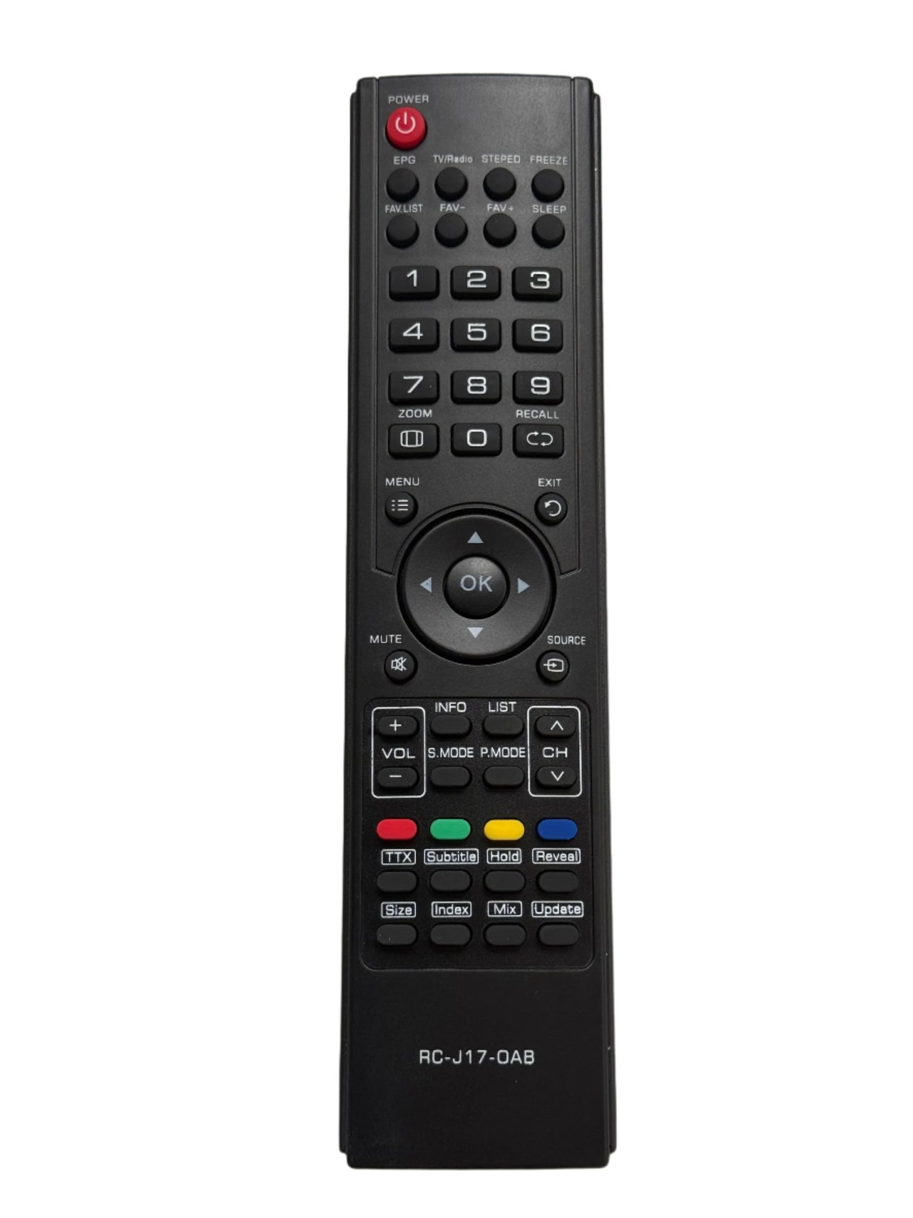 RC-J17-OA RC-J17-OB RC-J17-OAB Replacement Remote for Sanyo Televisions