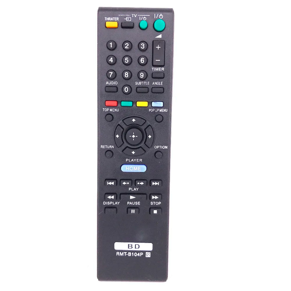 RMT-B104P Replacement Remote for Sony Blu-Ray DVD Players