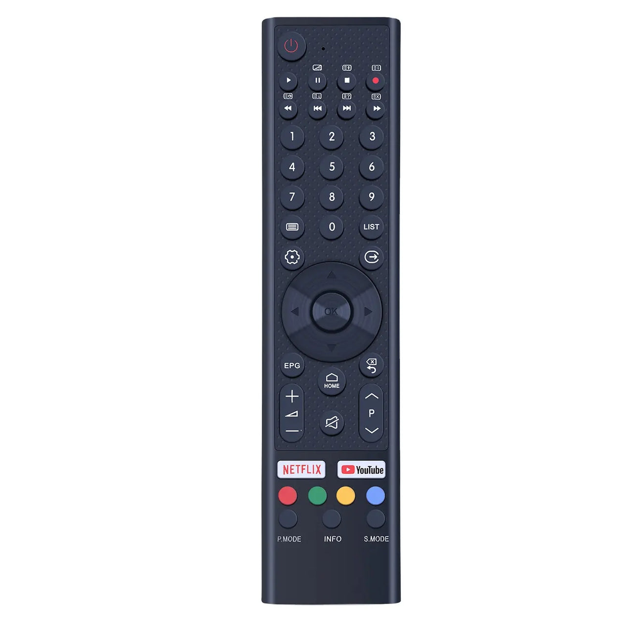 RCKGNTVT002 IR Replacement Remote Control for Kogan CHIQ Caixun Changhong TVs