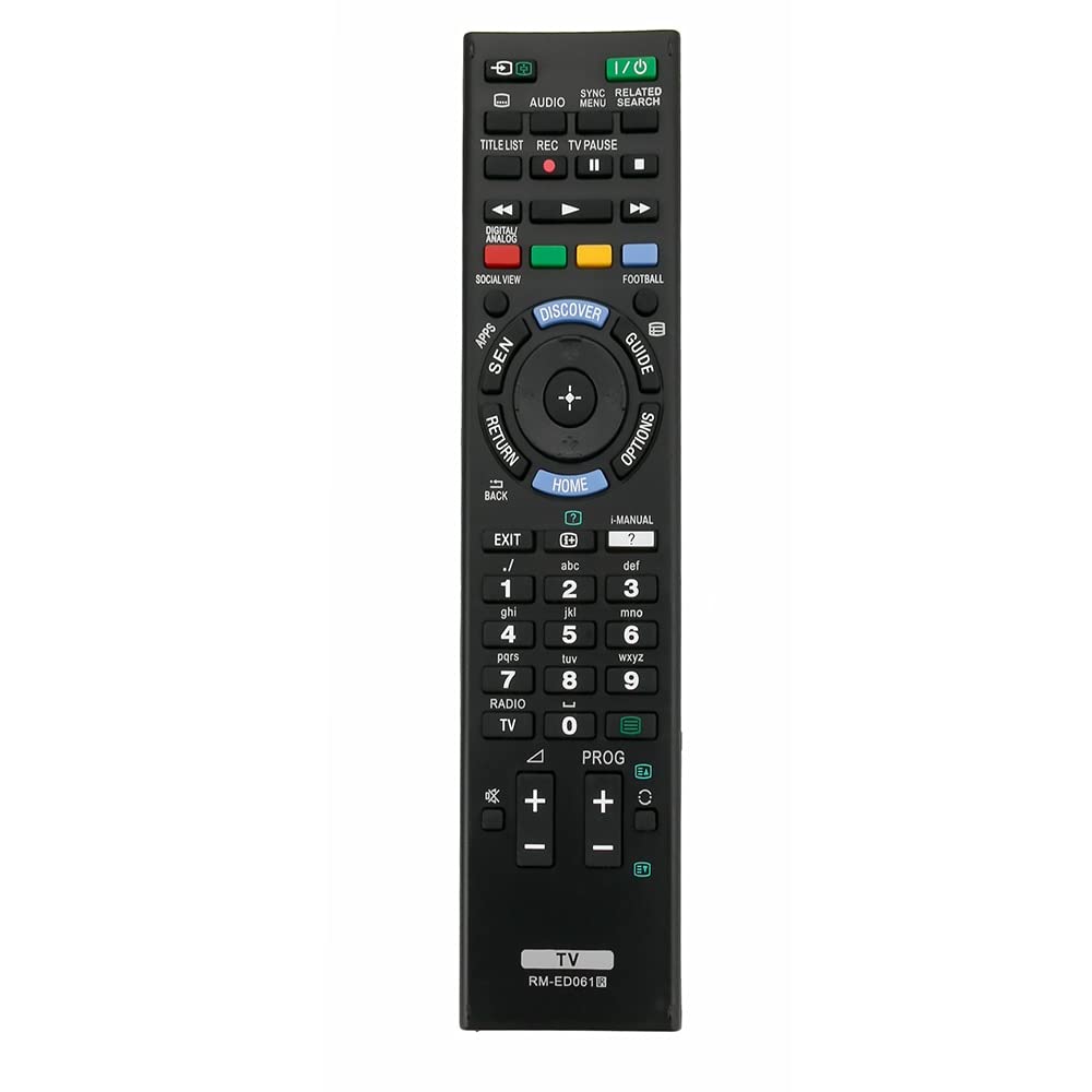 RM-ED061 Replacement Remote for Sony Televisions