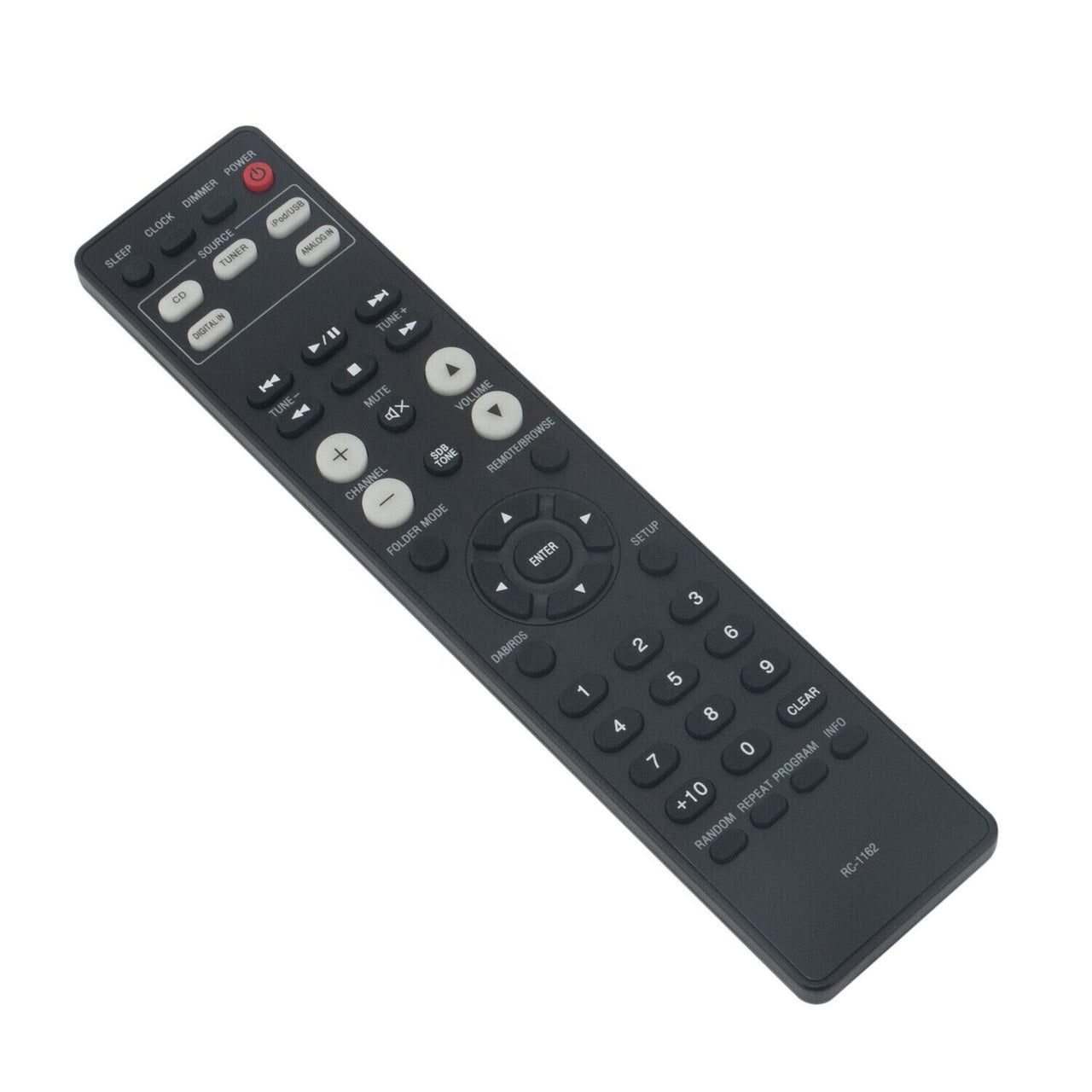 RC-1162 Replacement Remote for Denon Micro Hi-Fi System CD Receivers