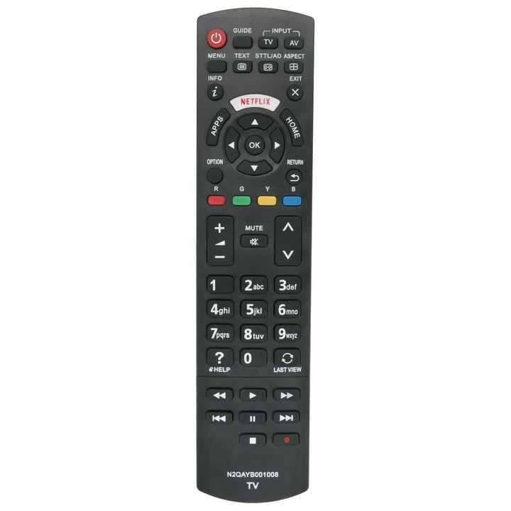N2AQAYB001008 Replacement Remote for Panasonic Televisions