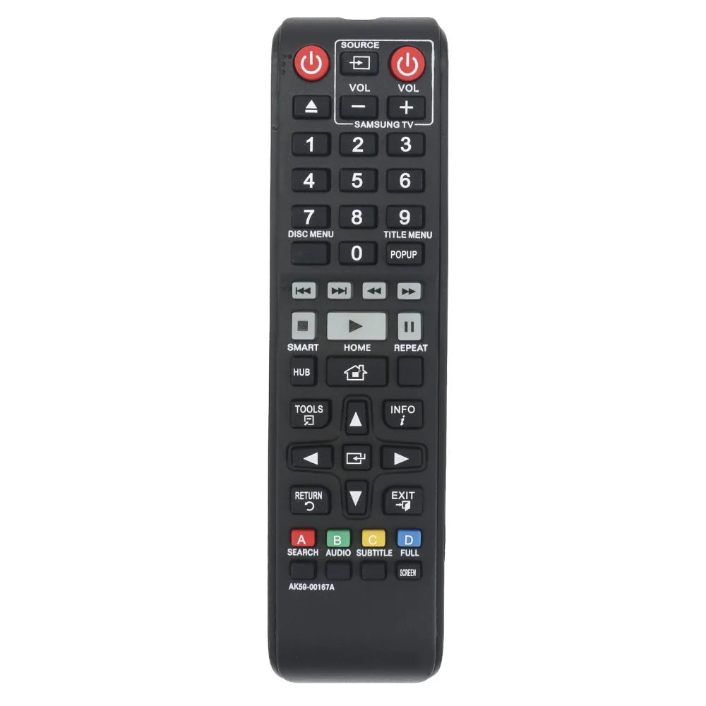 AK59-00167A Replacement Remote for Samsung Blu-ray DVD Players