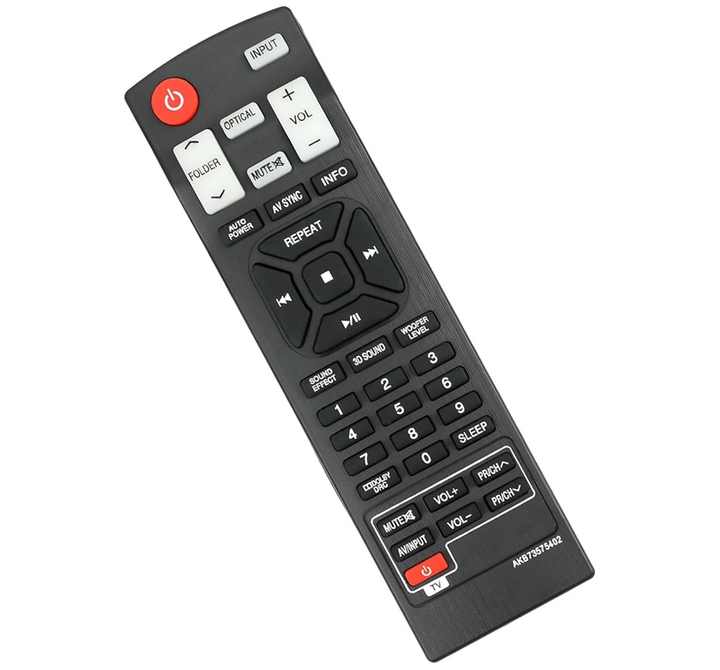 AKB73575402 Replacement Remote for LG Sound Bars