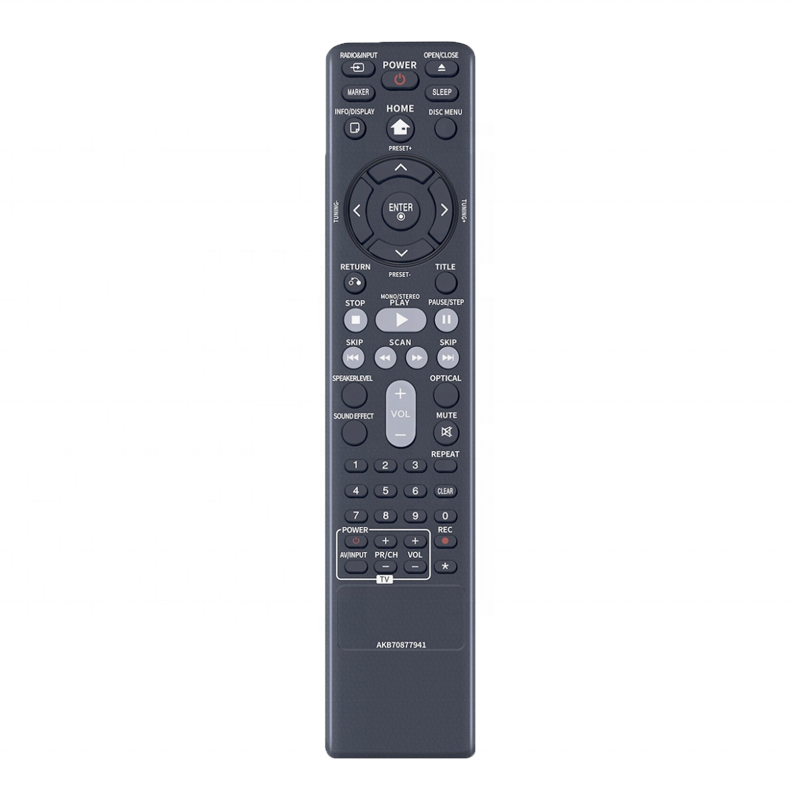 AKB70877941 Replacement Remote for LG DM2740 CMS2730F DVD Micro Hi-Fi System