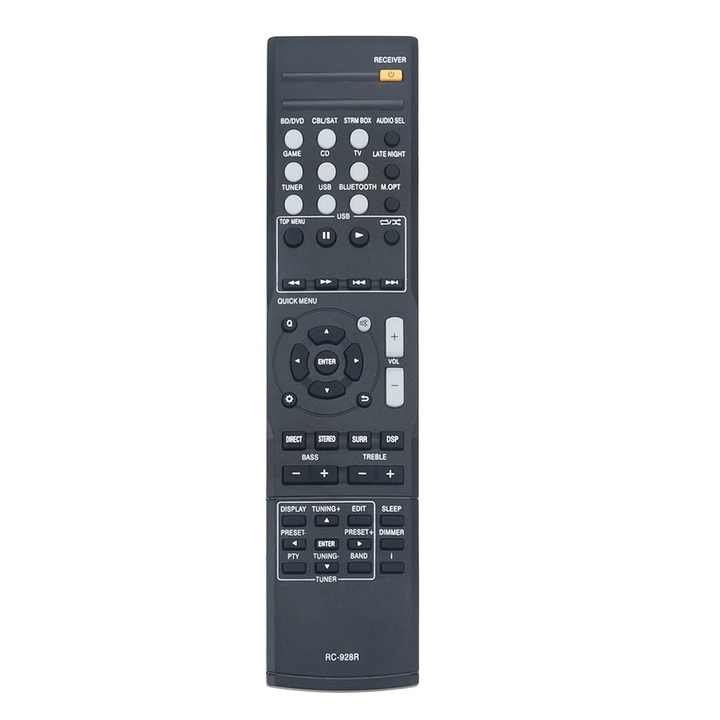 RC-928R Replacement Remote for Onkyo AV Receivers