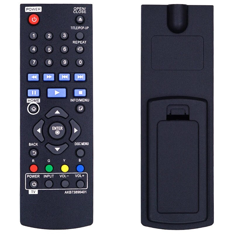 AKB73896401 AKB73735801 Replacement Remote for LG Blu-Ray Players Disc DVD BP300 BP340