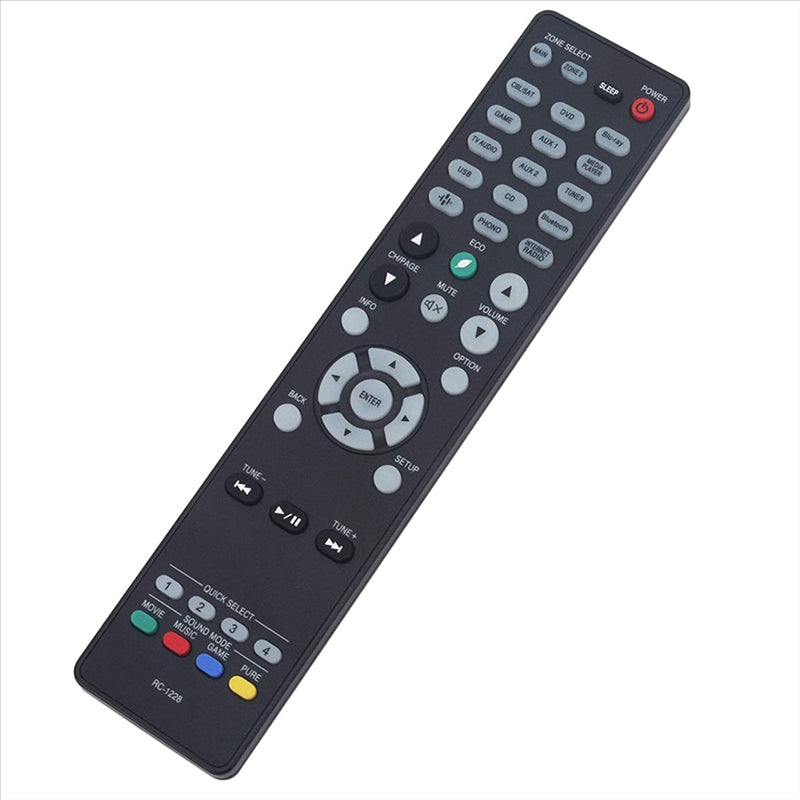 RC-1228 Replacement Remote for Denon AV Receivers