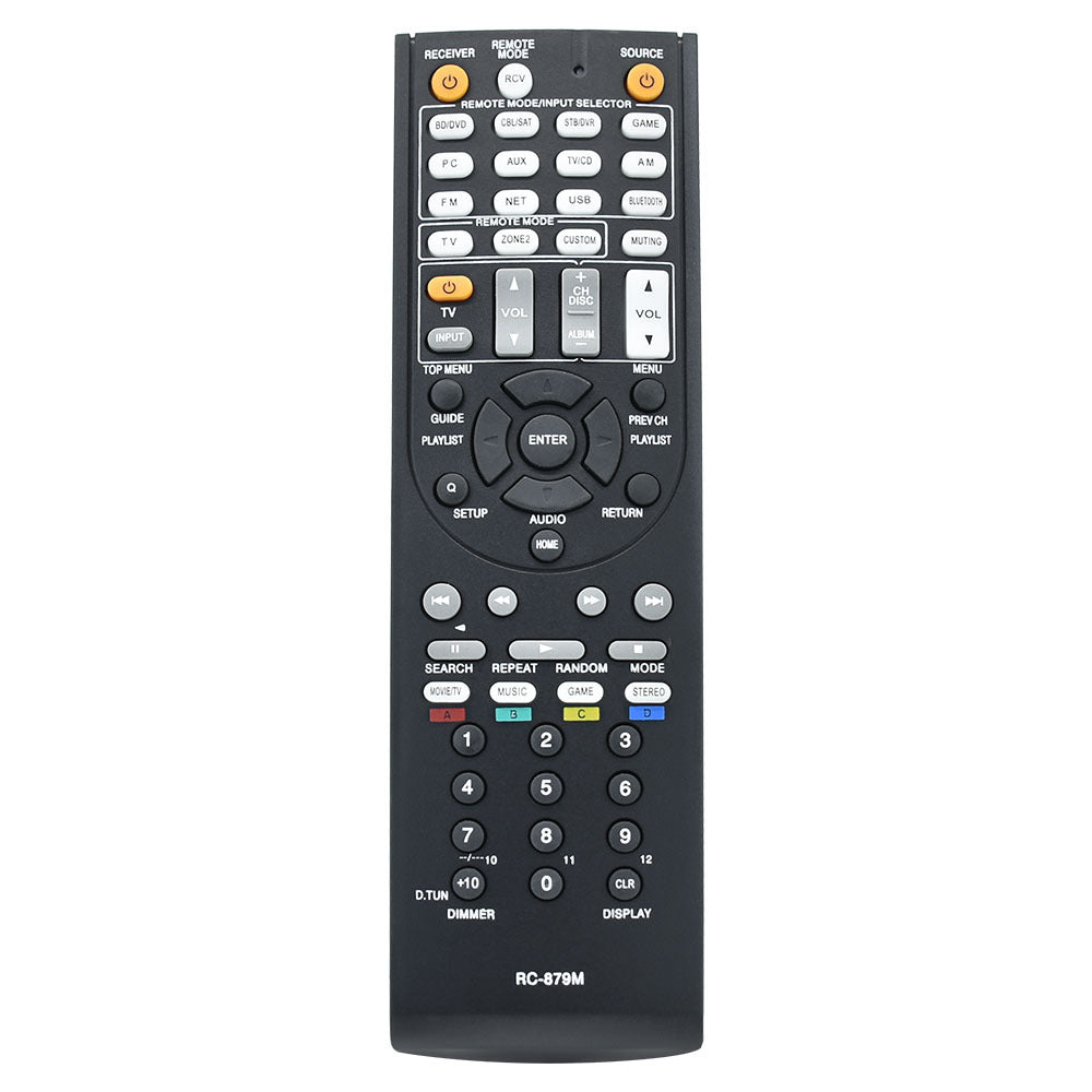 RC-879M Replacement Remote for Onkyo AV Receivers