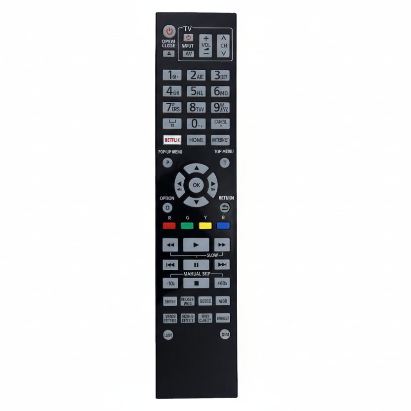 Replacement Remote for Panasonic N2QAYA000130 DMP-BDT700 Televisions