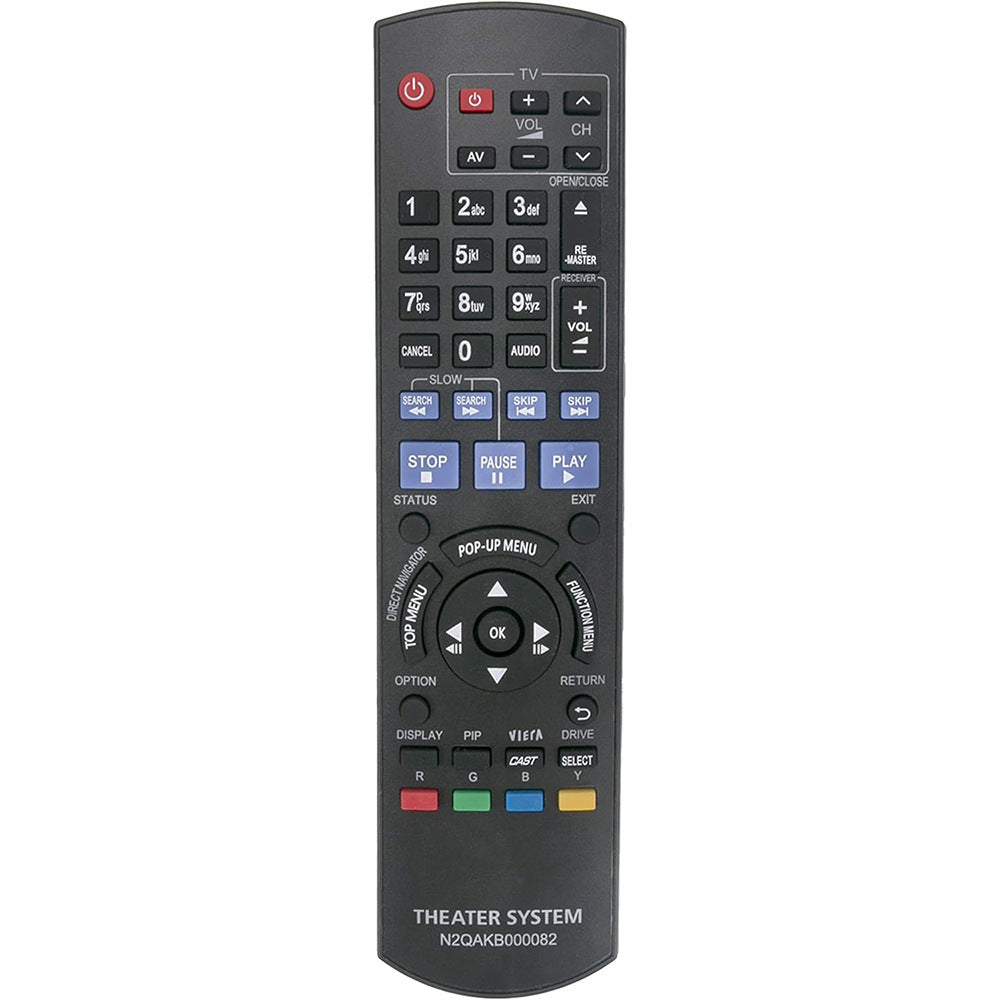 N2QAKB000082 Replacement Remote for Panasonic Blu-ray Disc Players