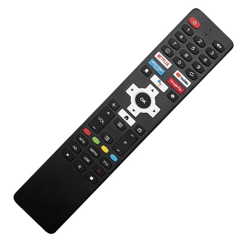 Replacement Remote For Blaupunkt BP420FSG9700 BP430FSG9700, EKO K58USG K43FSG11 K240HSG K320HSG K400FSG Televisions(Without Voice Control)