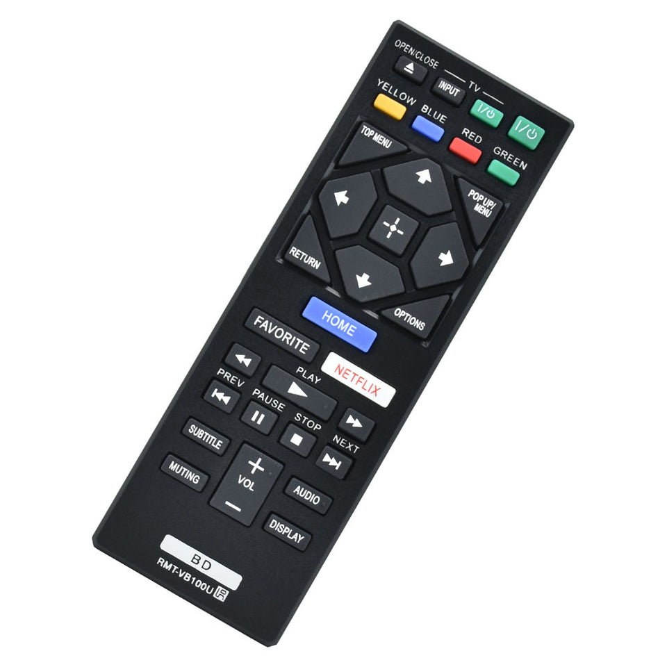 RMT-VB100U Replacement Remote for Sony BD Blu-Ray Players