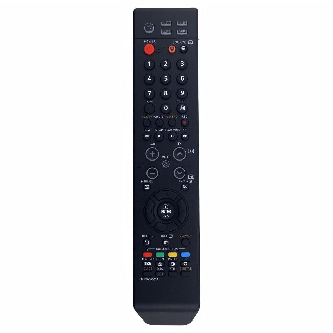 BN59-00603A Replacement Remote for Samsung LE40M87BDXXEH Televisions