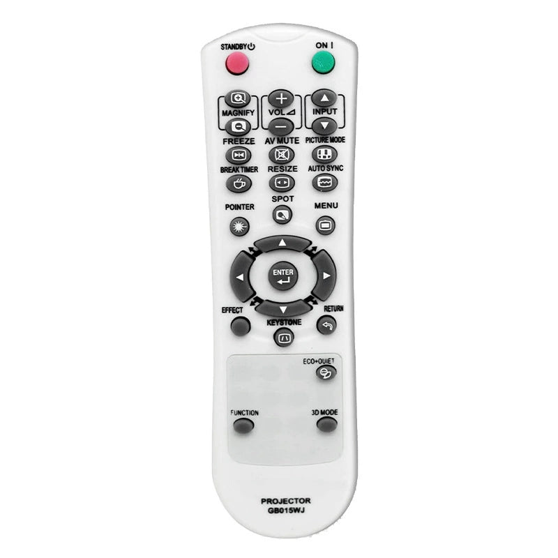 Projector Remote Replacement GB015WJ Replacement Remote for Sharp Projectors