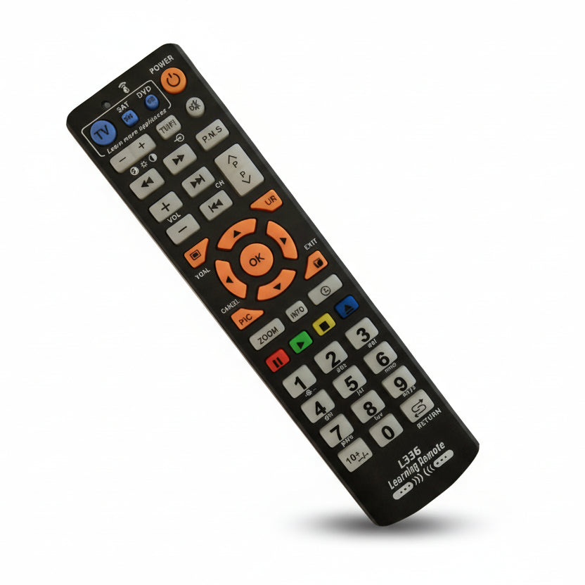 Universal Replacement Remote for TV/VCR/SAT/CBL/STR-T/DVD/VCD/CD/HI-FI (with Learning Function)