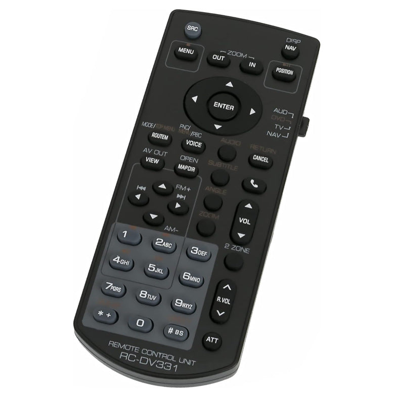 RC-DV331 Replacement Remote for Kenwood DDX3021 DDX3051 Car DVD Receivers
