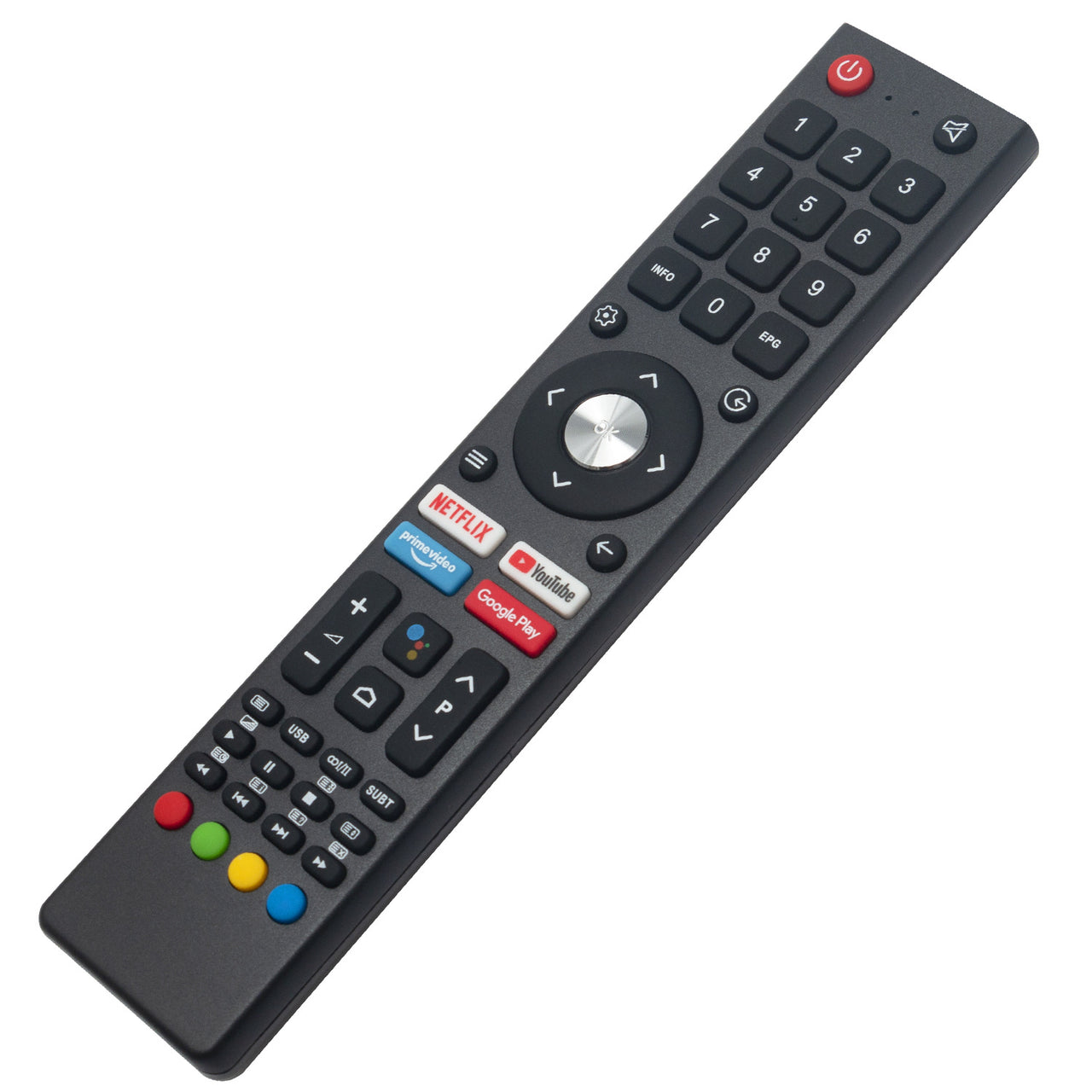 GCBLTV02ADBBT Replacement Remote For Saba Kogan ChangHong CHIQ UHD TV