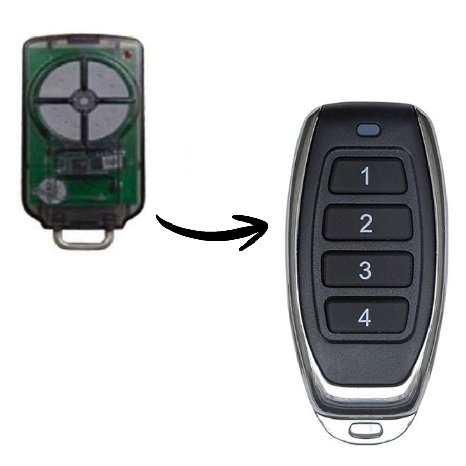 Garage Door Replacement Remote For ATA PTX-5 PTX5v2 TrioCode 128 ptx-5v2 PTX5 433.92MHz