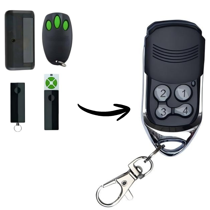 Garage Door Replacement Remote for Merlin+ 2.0 E945M E950 E943 433.92MHz
