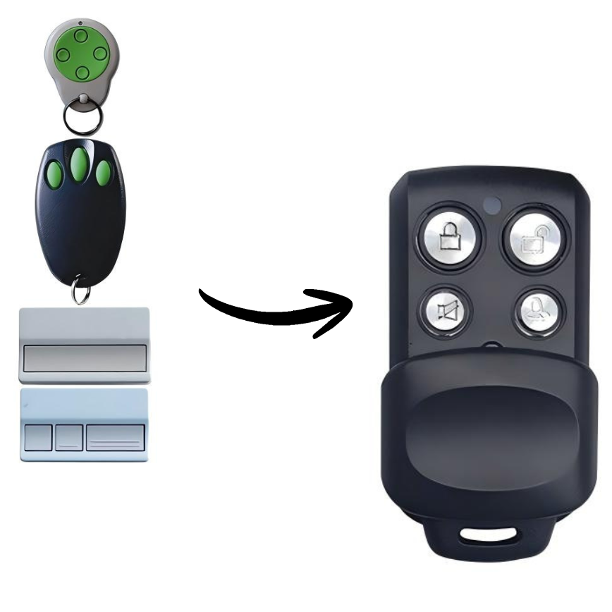 Garage Door Replacement Remote for Merlin+ C940 C943 C945 CM842 433.92MHz