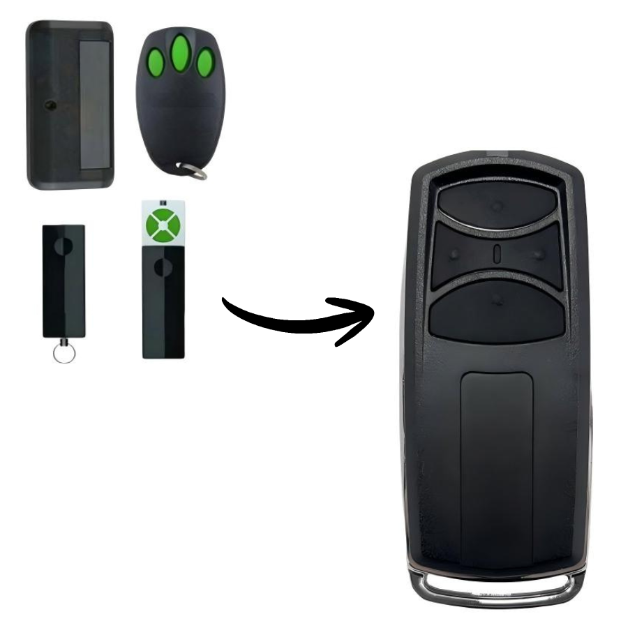 Garage Door Replacement Remote for Merlin+2.0 E945 E960 433MHz