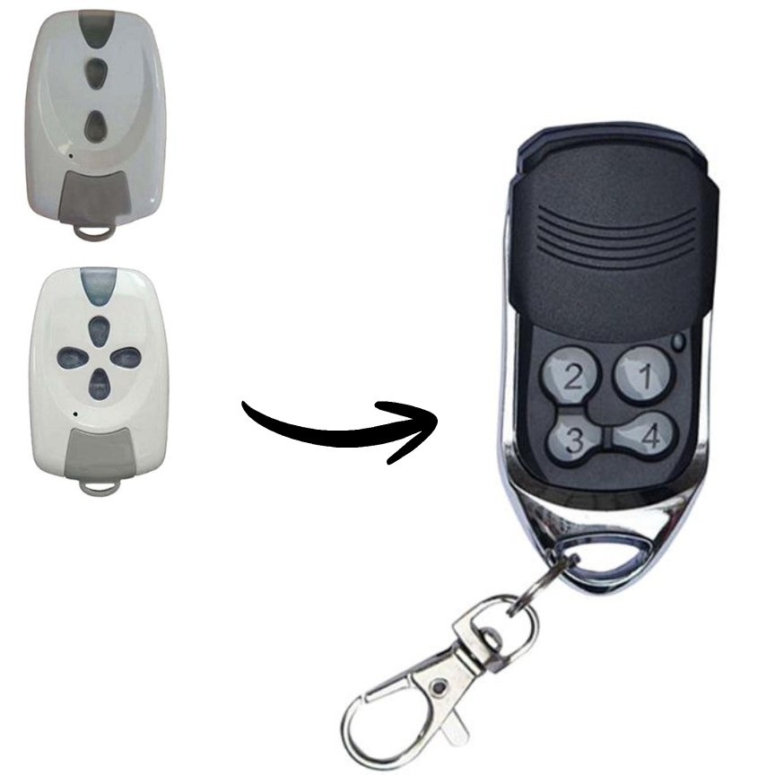 Garage Door Replacement Remote for DEA MIO TR2 MIO TR4 433.92MHz