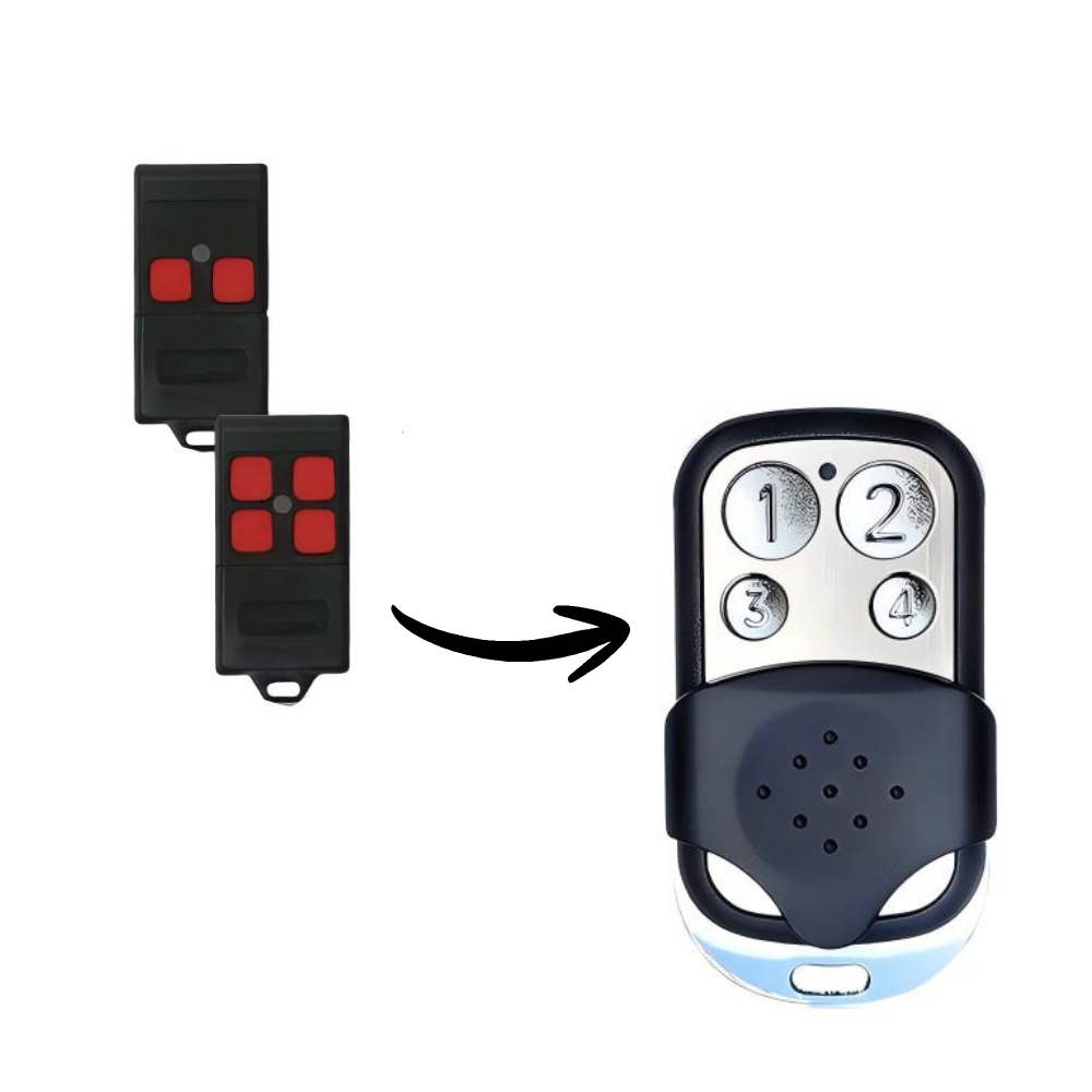 Garage Door Replacement Remote for GIBIDI OPEN OUT2 OUT4 433MHz