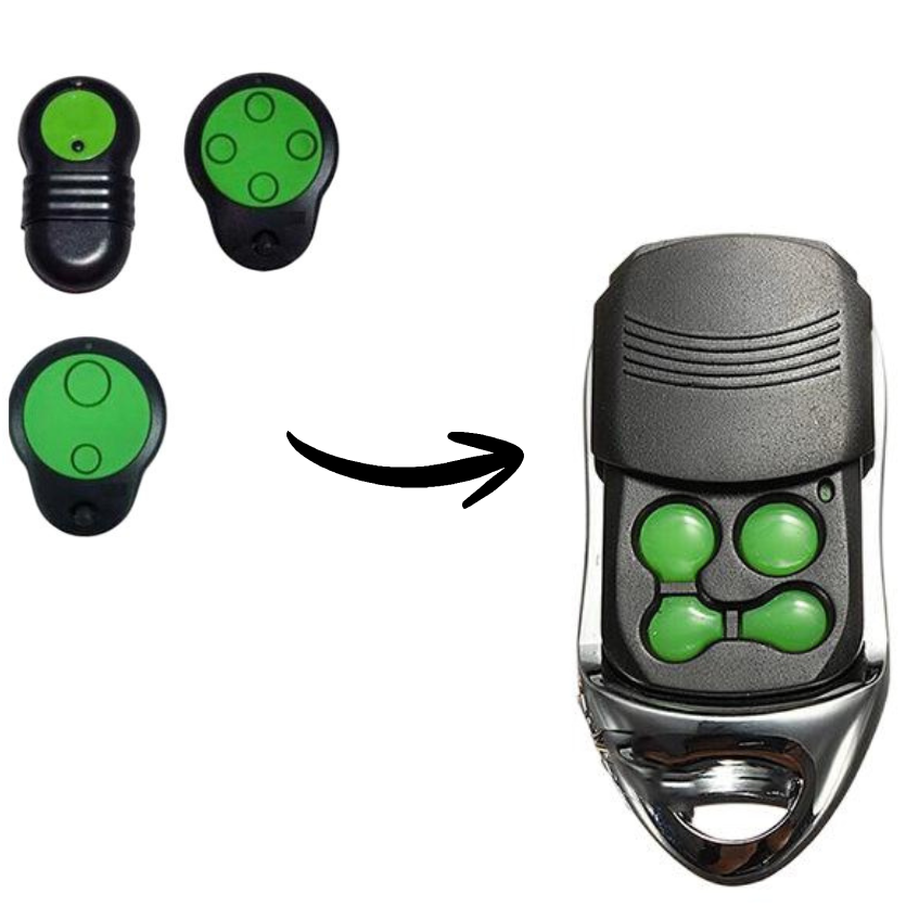 Garage Door Replacement Remote for Merlin M832 M832 M844 433.92MHz