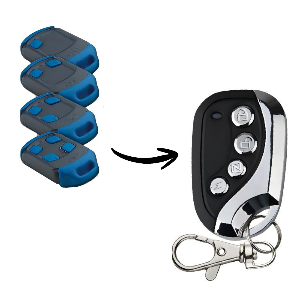 Garage Door Replacement Remote for NOVA CENTURION 1 2 3 4 433.92MHz