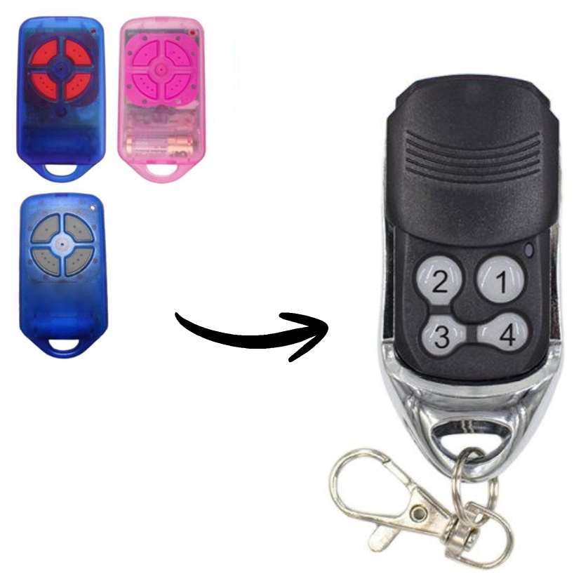 Garage Door Replacement Remote For ATA PTX-4 433.92MHz