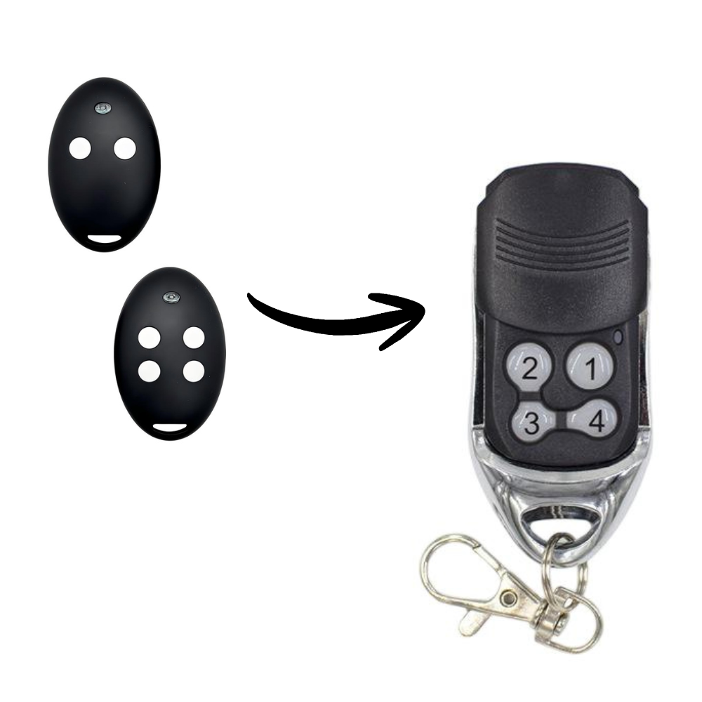 Garage Door Replacement Remote for BFT Mitto 2M 4M 433.92MHz