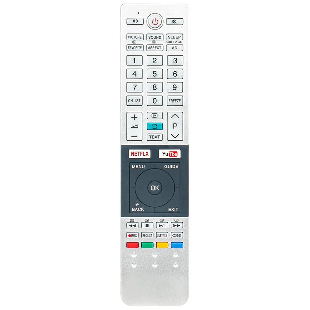 Replacement Remote For Toshiba DVR600, SER0270, AE009229 – Wireless, Black, 1-Month Warranty