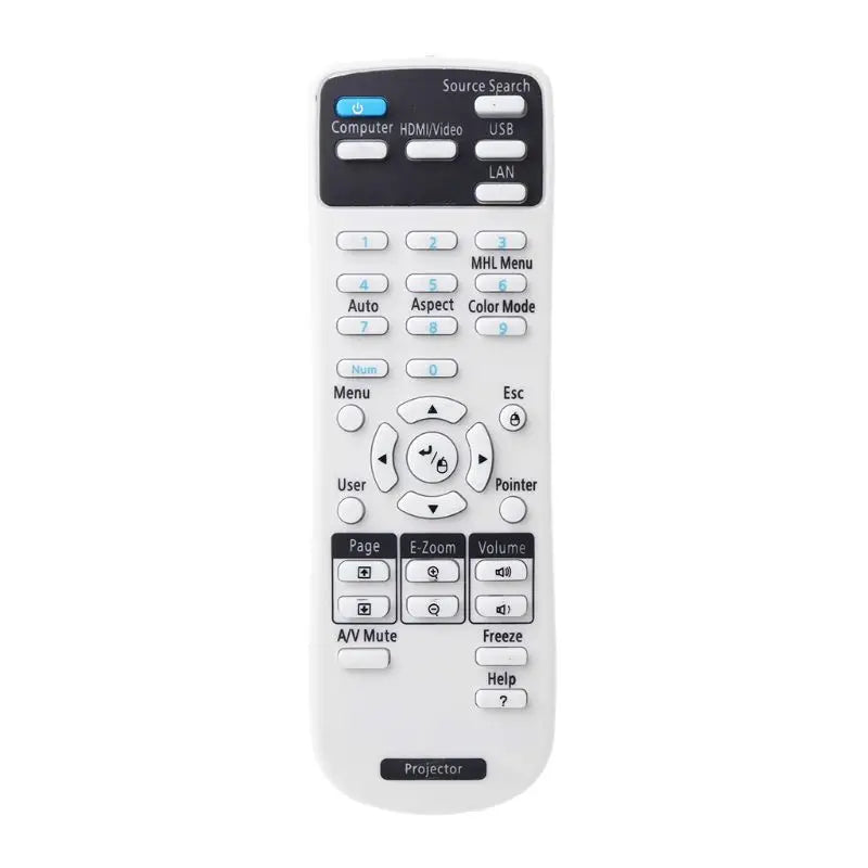 Projecter Remote Universal Replacement Projector Remote for Epson Home Cinema, Powerlit