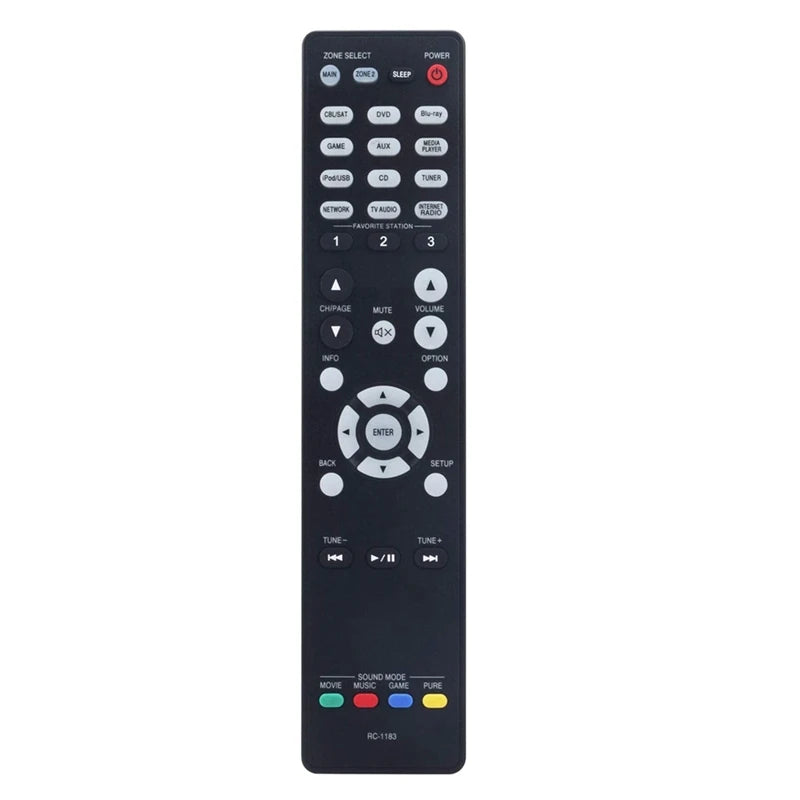 RC-1183 Replacement Remote for Denon AV Receivers