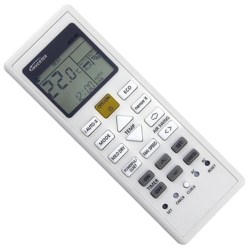 A75C16330 Replacement Remote for Panasonic Air Conditioners
