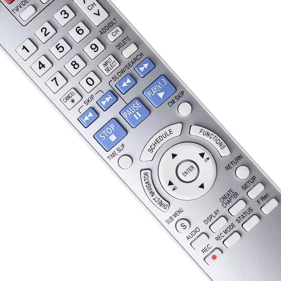 EUR7659Y10 Replacement Remote for Panasonic DMR-ES25 DMR-ES15 Televisions