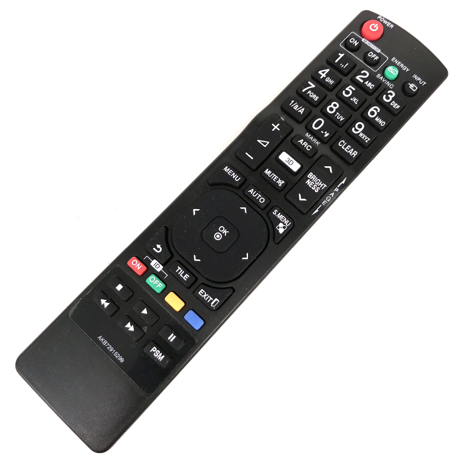 Télécommande De Remplacement Pour Téléviseurs LG - Compatible AKB72915299 Et AKB72915244 - Neuve