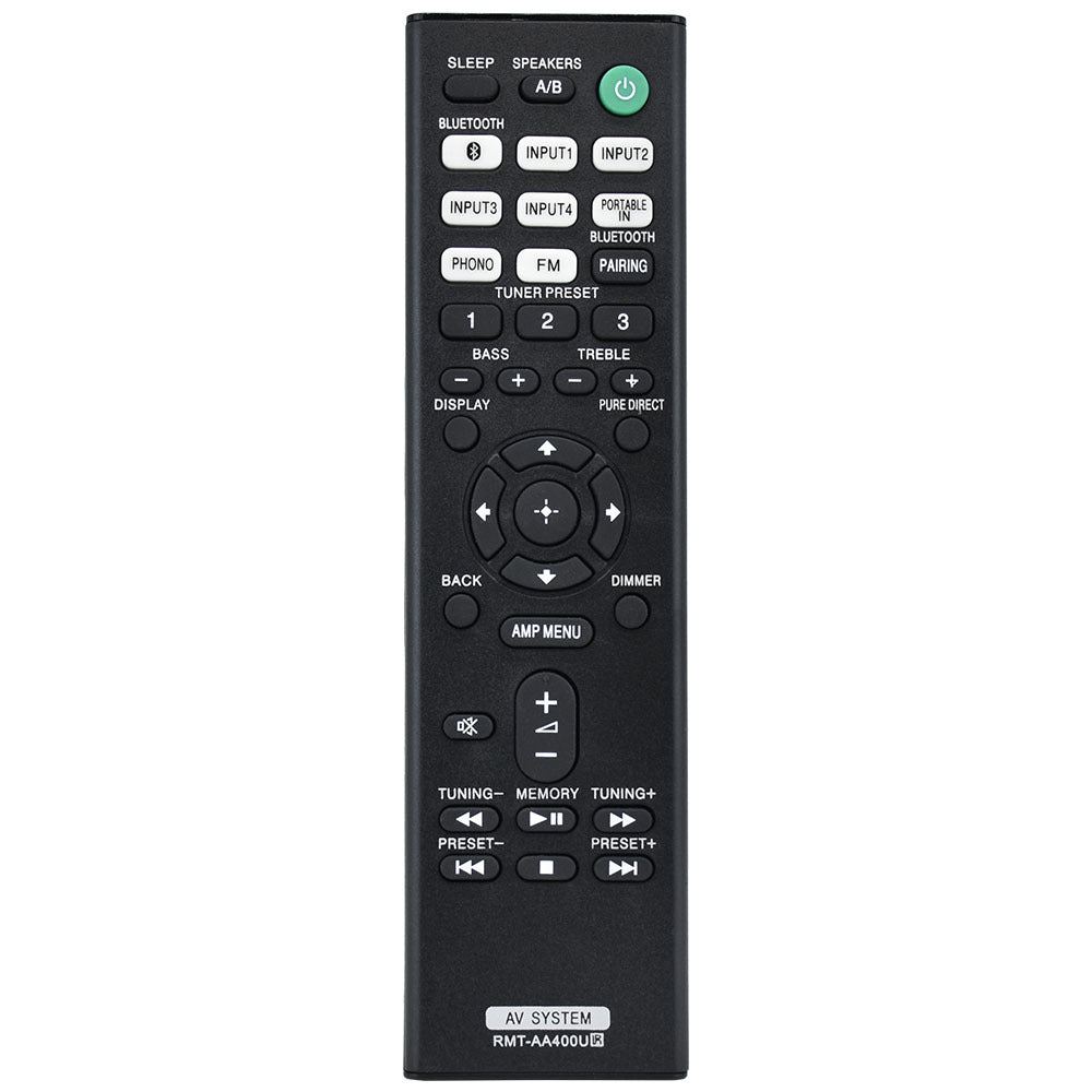 RMT-AA400U Replacement Remote for Sony Home Audio AV System STR-DH190 STR-DH590